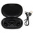 Bluetooth Translator Headphones 144 Languages Stereo Translation Earphone with Charging Case for Android for IOS Black