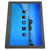 Digital Photo Frame 13 Inch HD 1280x800 LCD Display Remote Control Electronic Picture Album with Calendar 110‑240VBlack US Plug