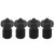 4Pcs V6 Hardened Steel Nozzle High Flow High Temperature Resistant V6 Metal Nozzle for CR 10 Anet8 3D Printers 0.6mm