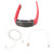 Recorder Watch HD Noise Reduction Voice Activated Music Player Sound Recorder Bracelet for Meeting Interview Pink 16GB
