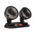 5V Car Cooling Fan USB Port Dual Head Quiet 360° Rotatable Portable Air Circulator for Truck Van SUV RV ATV Boat