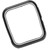 Soft TPU Protective Case for OPPO 2 46mm Watch Scratch Resistance Watch Protective CoverBlack White