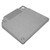 Empty Tape Reel Storage Box Professional Scratch Resistant Open Reel Recording Tape Box Case for 10 Inch Sound Tapes Grey