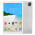 10.1 Inch Tablet Silver 4GB 64GB 1080x1920 IPS Display 10 Core CPU 8000mAh 13MP Camera HD Tablet for Work Study 100‑240V US Plug