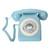 CT‑8019 Retro Landline Telephone Classic Rotary Design Old Fashioned Corded Desk Phone for Home and Office