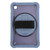 Tablet Shockproof Case Multifunction Tablet Protective Cover with Hand Strap Stand Shoulder Strap for SM X110 X115 X117 Lavender Gray