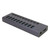 Powered USB Hub 10 Ports Individual Switch Aluminum Alloy 5Gbps Transmission USB 3.0 Hub for PC Laptop HDD 100‑240V EU Plug
