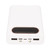 Power Bank Case for 4pcs 21700 Batteries Plastic DIY Power Bank Box Kit Fast Charging 22.5W Battery Charger Case White