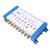 9 Way SMATV Amplifier Professional Plug and Play Satellite TV Splitter for Indoor Use 100‑240V EU Plug