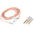 Earphone Upgrade Cable 3 in 1 6N Single Crystal Copper Lossless Headphone Cable Replacement for HE400 HE400I for Z7M2