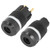 Monosaudio Pure Copper 24K GoldPlated Power Plug for Audio Power Cable (E100G/F100G(Male/Female Plug) )