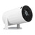 Portable Projector HD 4K 2.4 5G WiFi Bluetooth 5.0 180 Degree Rotation Automatic Correction Round Mini Smart Projector for Home Outdoor AU Plug