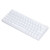 Mechanical Keyboard 64 Key Plus RGB 3 Mode Knob Design Ergonomic Layout 4 Switch Optional White Keyboard for IOS Linear Action Switch