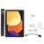 10.1 Inch Tablet 1080P Front 8MP Rear 16MP Camera 8 Core Tablet with Bluetooth Earbuds 100‑240V Silver US Plug