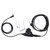 U94 PTT Headset System Adapter U94 PTT Throat Mic Headset for Motorola T5428 6200C T80 and Other 2.5mm 2 Way Radio