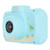 3.5in Children Selfie Camera HD Large Screen Portable Toy Children Digital Camera for 3‑10 Year Old Girl Blue