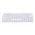 Mechanical Keyboard 64 Keys Wireless 2.4G BT3.0 5.0 Type C Wired Connection Ergonomic Design White Keyboard Red Switch