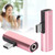 2Pcs 2 in 1 TypeC to 3.5mm Assist Audio Cable Wire Charger Headset Distributor Adapter(rose )