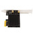 WiFi 6 Card 5400Mbps 2.4G 5G 6G MU MIMO Technology Stable Transmission PCIe WiFi Card with 2 8dBi Antenna for Desktop