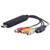 New USB 2.0 to 3 RCA Audio S Video TV DVD VHS RW Capture Converter Adapter Cable