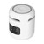 JM01 BT Clock Speaker Multifunctional Adjustable Portable BT Clock Speaker Radio with LED ScreenWhite
