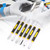 6 In 1 Carbon Steel High Hardness Flat Ends Mobile Phone Pry Bar Removal Opening Tool Knife