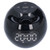 Multifunctional Bluetooth 5.0 Alarm Clock Speaker Rechargeable Ball Shape Portable Wireless Speaker with Clock for Bedroom OfficeBlack G90S