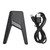 Charging Grip for Switch for Switch OLED Potable Charger Controller Comfort Handle Charge While Play with Type C Cable Black