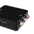 AV to HD Multimedia Interface Converter HD 1080P Plug and Play Stable RCA to HD Multimedia Interface Adapter Black