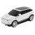 Car Shape Wireless Gaming Mice 2.4GHz 1600 DPI Cool 3D Car Shape Computer Mouse with USB Receiver for Laptop White