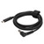 Type C PD Converter Male to Male 6.0x3.7mm Portable Fast Charging Cable 65W 1.5m/5.0ft for Notebook Computer
