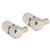 2PCS UHF Male PL-259 to BNC Female Adapter 90 Degree Connector Converter for Coaxial Cable