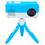 Mini Portable Projector LED Home Theater Video Media Player Projector with Rack 100‑240V White Blue AU Plug