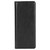 Protective Leather Case Anti Drop Magnetic Flap with Invisible Wallet for Galaxy Z Fold 2Black