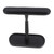Universal Headphone Stand for Desk Wood Headset Holder Earphone Stand with Storage Base for ATH Black