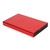 BU KING External Drive 2.5 Inch YD00012 Red Mobile Hard Disk for Desktop Computer Tablet PC250GB