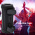 Protective Case Cover Compatible with JBL Flip 5 Speaker Carrying Bag Hollow Hard Case Travel Storage Pouch with Portable Wrist Strap Climbing Hook