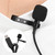 USB Plug Mini Collar Clip Capacitor Microphone for Computer Recording Live Broadcast
