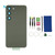 Back Glass Replacement Cover Case with Pre Installed Camera Lens Adhesive Repair Tool Kit for Samsung Galaxy S23 Green