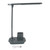 LED Table Lamp 5W Eye Caring Rechargeable 3 Color Temperature Stepless Dimmable USB Light with Pen Phone Holder Green