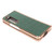 Phone Case Protective Cover for Samsung Galaxy Z Fold 4 Nano Plating Crocodilian Pattern Real Leather Scratch Proof Green