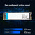 Internal Gaming SSD M.2 2280 SATA III 6Gb/s 3D TLC NAND 500/450MB/s Computer SSD for Desktop Laptop Motherboard 1TB