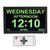Digital Calendar Alarm Day Clock 14.1 Inch 4 Colors 5 Alarms Digital Day Calendar Clock for Seniors Kids 100‑240V AU Plug