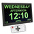 Digital Calendar Alarm Day Clock 14.1 Inch 4 Colors 5 Alarms Digital Day Calendar Clock for Seniors Kids 100‑240V AU Plug