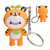 U Disk USB2.0 Memory Flash Drive with TypeC Adapter Computer Accessory Tiger Pattern upc0101(8GB )