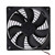 USB Cooling Fan Replacement Computer CPU Cooler Fan with Iron Grill for Desktop PC 80mm 5V