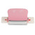 Manual Binding Machines Multipurpose 6 Holes Cinch Book Binding Machine for Home Office Pink
