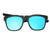 Smart Bluetooth Glasses Bone Conduction Noise Reduction Bluetooth 5.0 Wireless Sunglasses for Vacation Beach Driving Blue