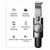 L08 Gimbal Stabilizer Selfie Stick Tripod BT4.0 Wireless Aluminum Alloy Foldable Selfie Stick Tripod for Smartphone Black