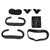 6PCS VR Face Cushion Pad Prevent Fogging Plastic Frame Lens Protector Nose Pad Protective Cover Set for Quest 2 Accessories